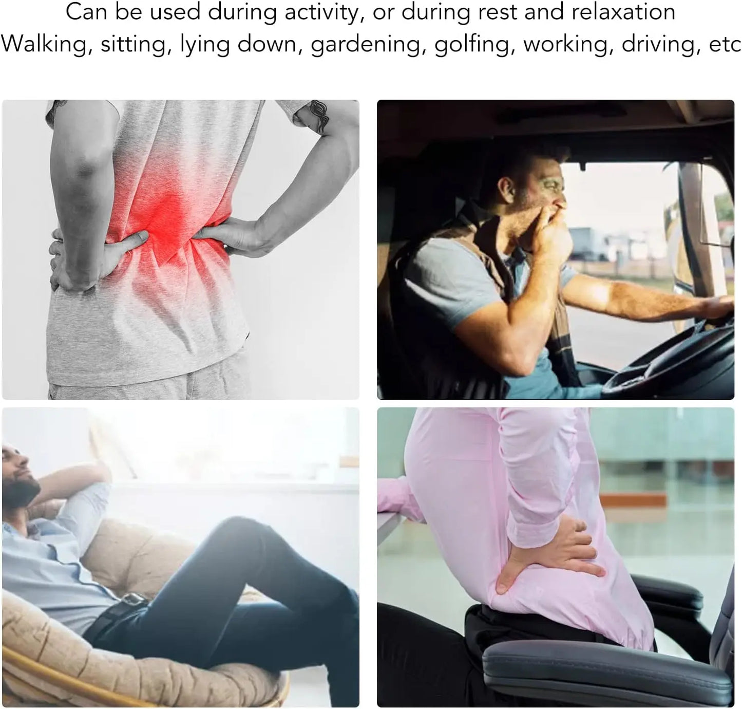 SpineRelief™ Adjustable Decompression Brace – Air Traction Spinal Support Belt for Osteoporosis, Scoliosis, and Lower Back Pain Relief, Ideal for Seniors and Posture Correction