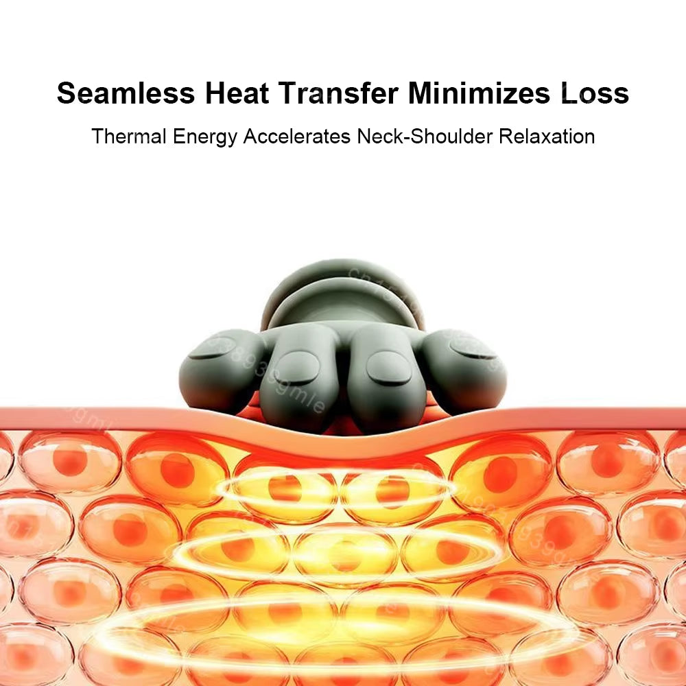 Neck Massager™ with Red Light & Heat