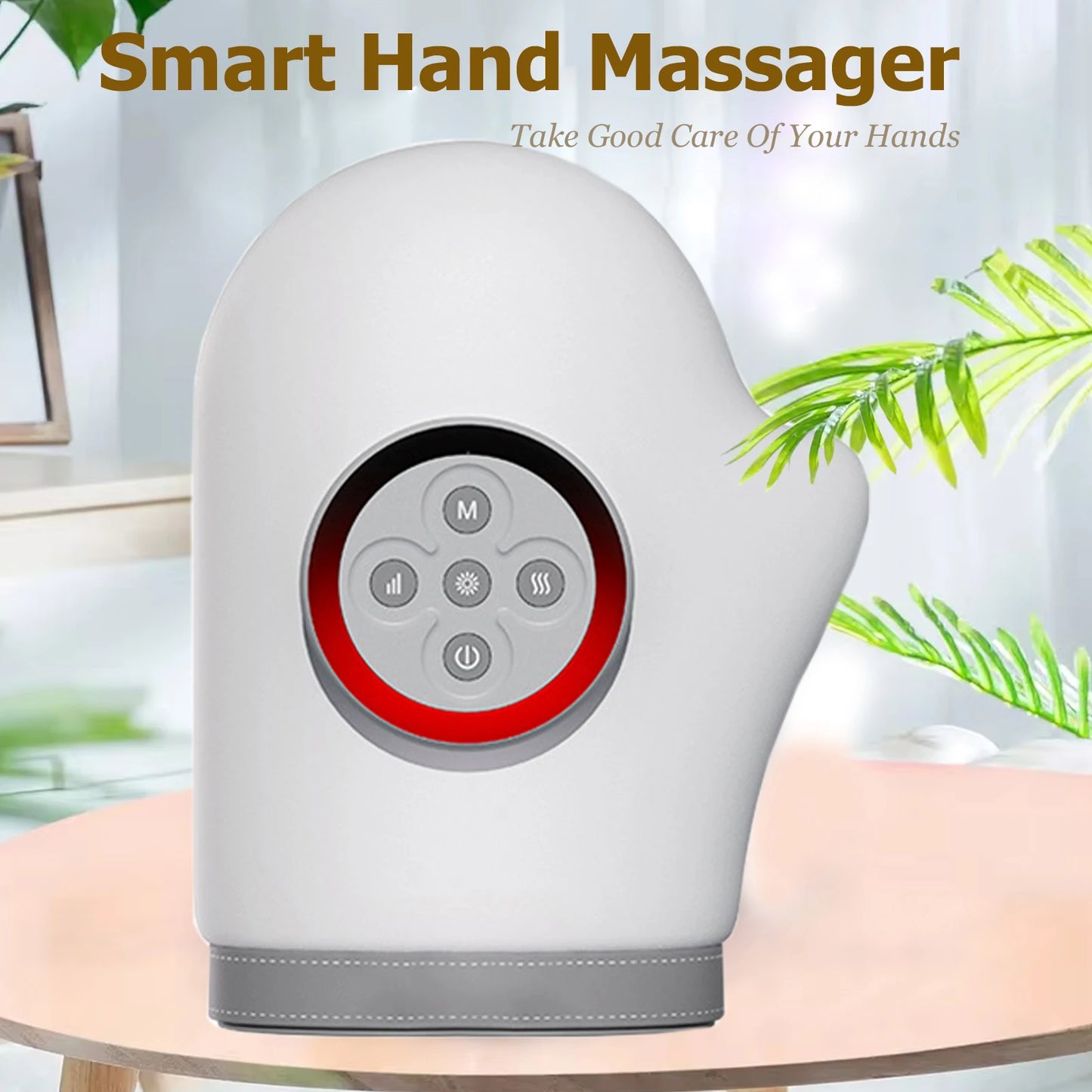 HandEase™ Electric Hand Massager – Cordless Airbag Compression & Warm Heating Glove Massager for Palm and Finger Relaxation, Perfect Gift for Stress Relief & Hand Care