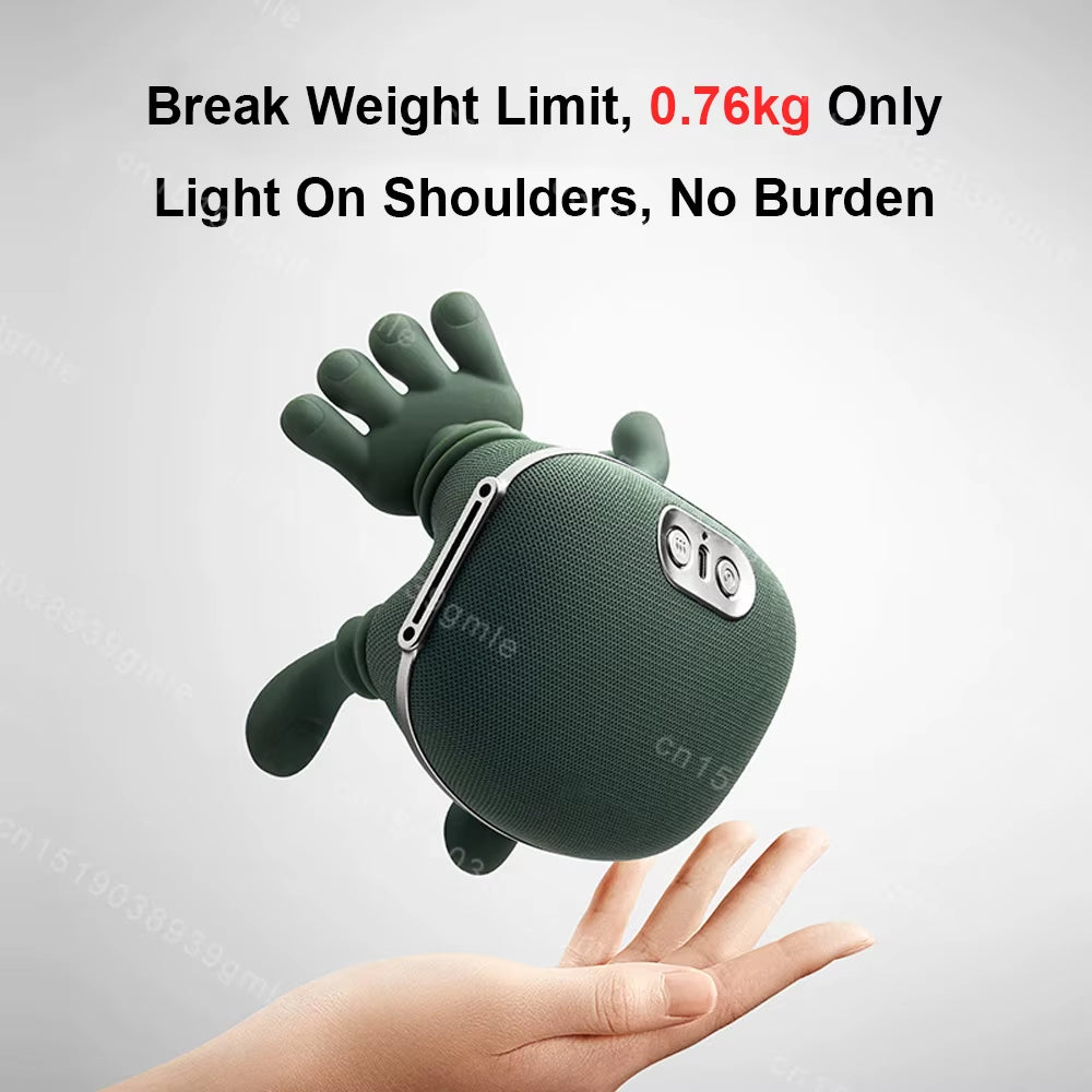 Neck Massager™ with Red Light & Heat