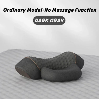 NeckEase™ Electric Cervical Massager Pillow – Hot Compress, Vibration Massage, and Neck Traction with Memory Foam for Relaxation, Sleep, and Spine Support