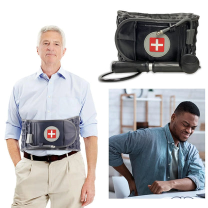 SpineRelief™ Adjustable Decompression Brace – Air Traction Spinal Support Belt for Osteoporosis, Scoliosis, and Lower Back Pain Relief, Ideal for Seniors and Posture Correction